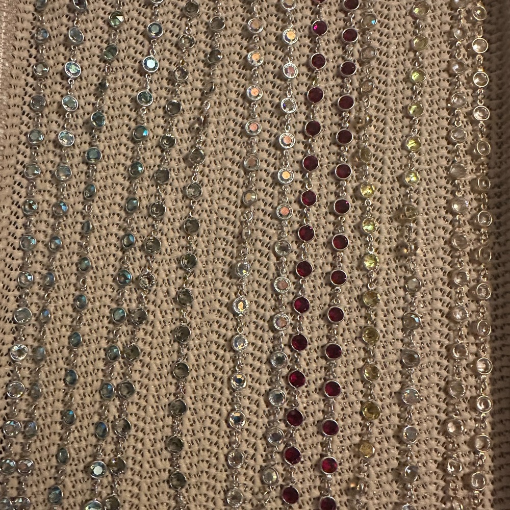 Swarovski Crystal Channel necklaces..